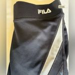 FILA Women’s Sport Leggings XS Black w/ Color Block Multi & White/Silver Photo 5