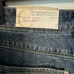 Denim & Flower New! Denin Floral Girlfriend Ankle Jeans Size 8 Photo 4