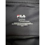 FILA ‎ Sport Black High Rise Capri Leggings Pockets Size S Photo 3