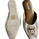 Bottega Veneta Leather Embroidered Emblem House Slippers Size US 6 Photo 2