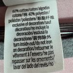 PINK - Victoria's Secret Victorias Secret Pink Sequin Logo Baseball Tee Shirt Pink Grey Medium Photo 9