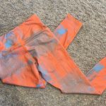 Zyia  Active Light & Tight Orange Weave High Rise 7/8 Leggings Size XXL Photo 5
