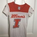Creative Apparel Illinois Fighting Illini woman’s size small bling fitted T-shirt Photo 0