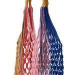 NWT Nannacay Estela Net Shoulder Bag MultiColor $199Tassel Shoulder Tote Purse Photo 1