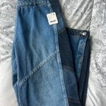 Free People Moonlit Moto Slim Boot Jeans NWT Photo 3