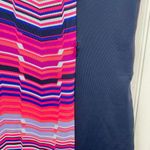 Title Nine  Gidget 2.0 Athletic Dress Women's Size Medium Navy Blue Pink Chevron Photo 4
