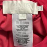 David's Bridal  Side Cascade Sleeveless High Neckline Punch Mesh Chiffon Overlay 2 Photo 10