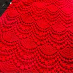 Club Monaco Lace Mini Skirts Set of 3 Women's 2 Red Black Yellow Cotton Silk Photo 1