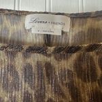 Lovers + Friends  Sheer Metallic Leopard Dress Photo 2