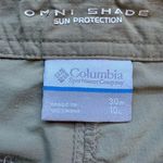 Columbia Sportswear Tan Beige Cargo Shorts Belt Lightweight Omni Shade Sun Prot Photo 5