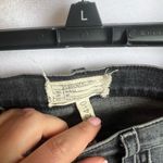 Current/Elliott CURRENT ELLIOT black/ grey lightly distressed high rise stiletto skinny jeans Photo 2