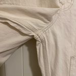 Aeropostale women’s carpenter white cream loose fit relaxed jeans size 32/32 Photo 3