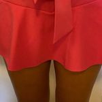 ZARA Orange Tweed Mini Skirt Photo 3