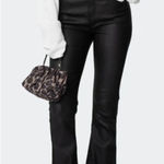 Edikted  Flare Pants Faux Leather Medium Black Photo 0