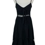 Perfectly Priscilla Maxi Dress Small‎ Black Hi Low NWT Formal Evening Photo 0