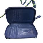 Vera Bradley Navy Blue LUCKY YOU Polka Dots Adjustable Crossbody Wallet Purse Photo 8