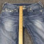 True Religion Women's Jeans 27x31 Blue Denim Cotton Stretch Straight Leg Zip Fly Photo 9