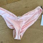 LPA  - Myra Ruched Bikini Bottoms in Pink Photo 0