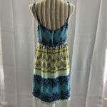 Velvet Tees Velvet silk dress multicolor sequin on neckline Photo 1