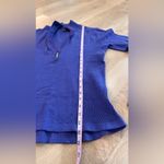 Eddie Bauer women’s 1/2 zip purple sweater large Photo 5