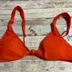 Gianni Bini  Bikini Top Size Large Swim Suit Orange Beach Pool NWT Photo 0