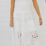 Ruby and Jenna White maxi dress with cut outs  Photo 0