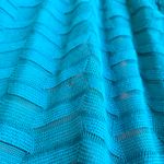 Missoni  Zig Zag Turquoise Blue Knit Flawed Dress size Medium Photo 11