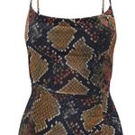 Pretty Little Thing New! PLT Snake mesh print dress with side ruching. Photo 4