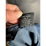 Christopher & Banks Jumper dress denim embroidered ribbon flowers 1990s Photo 9