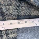 Chico's Womens Blazer Size M Or 1 Plaid Gray Brown Career Business Casual Photo 7