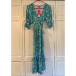 Lilly Pulitzer Brantley NWT midi wrap dress size small Photo 5