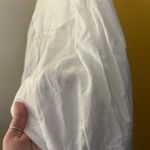 Madewell Embroidered Puff-Sleeve Band-Collar Shirt White Blouse Top NWT Size 14 Photo 5