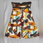 Patagonia Iliana Halter Dress Abstract Fall Design Halter ALine Organic Cotton L Photo 1