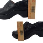 Ariat  Black Leather Clog Mules Silver Embellishment Slip on Womens Size 8.5 B Photo 15