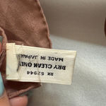 Bill Blass for Baar & Beards 80s Vintage Silk Brown Plaid Silk Scarf 31"x 31 Photo 4