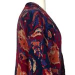 Adyson Parker  Cardigan Open Front Heavy Knit Blue Red Multi Women’s Size 3X Photo 6