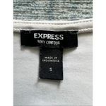 EXPRESS  Body Contour White Scoop Neck Long Sleeve Bodysuit S Photo 2
