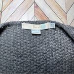 BODEN Open Front Wool Alpaca‎ Blend Long Line Cardigan Sweater Dark Gray Sz 10 Photo 3