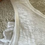 Lululemon Cute Worn / Used White x Soulcycle Aspen Tied Tank Top Photo 3