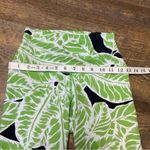 Alo Yoga Leggings Womens XS High Waist Capri Green Palm Springs Print Pants Photo 3