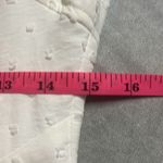 Revolve Rumer White Swiss Dot Gypsy A Line Mini Dress Cutouts Long Sleeve NWT White Photo 9