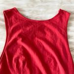 Forever 21  Red High Neck Open Back Mini Dress Sz M Photo 5