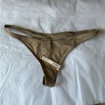 SKIMS  Swim‎ Bikini Set triangle top sz L and bottom trong sz M color desert NWT Photo 2