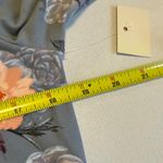 SO  Womens NWT Long Sleeve Floral Dress Size L Blue Pink Gray Crew Neck Casual Photo 8