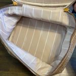 Giorgio Armani  Faux Croc Train Case Travel Bag Makeup Cosmetic Cream Zip Around Photo 13