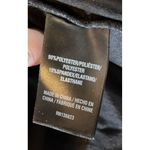 Shyanne NWT  Faux Suede Fringe Jacket Large Black Asymmetrical Western Cowgirl Photo 7