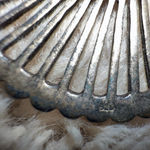 Sterling Silver Marcasite Fan Earrings 925 Dangle‎ Pierced Ears Photo 5