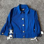 Love moschino Love-moschino Women's Blue and Navy Jacket Photo 0