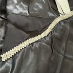 ZARA NWT  SATIN EFFECT RHINESTONE DRESS Small Photo 3