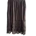 Loft Ann Taylor petite eyelet linen blend dress Photo 5